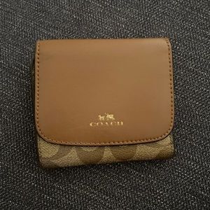 Authentic coach wallet